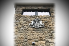 Wappen aus Metall mit Pferden - Familienwappen erstellen lassen